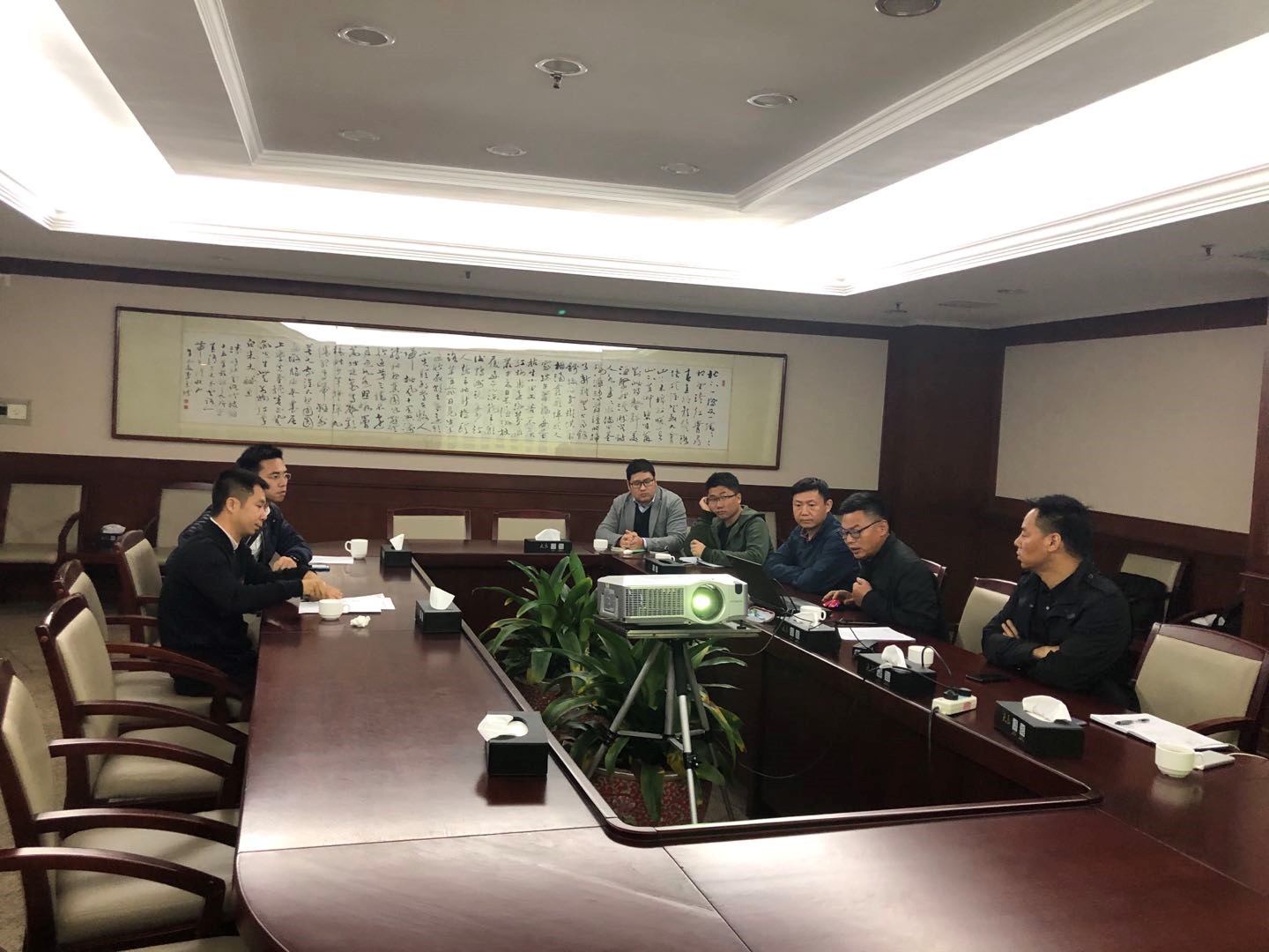 廣碧環保金陡湧黑臭水體治理項目進展情況匯報工作