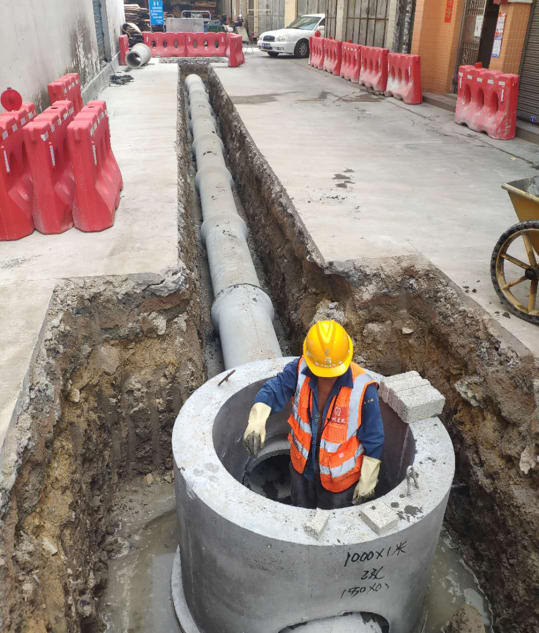 廣東三個村居汙水管網工程(chéng)(圖1) 廣東三個村居(jū)汙(wū)水管網工程(圖1)