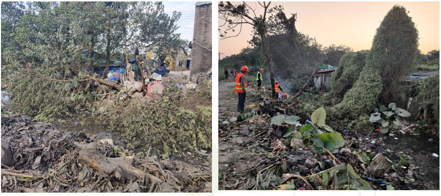 金陡湧水係黑臭水體綜合治理(lǐ)工程