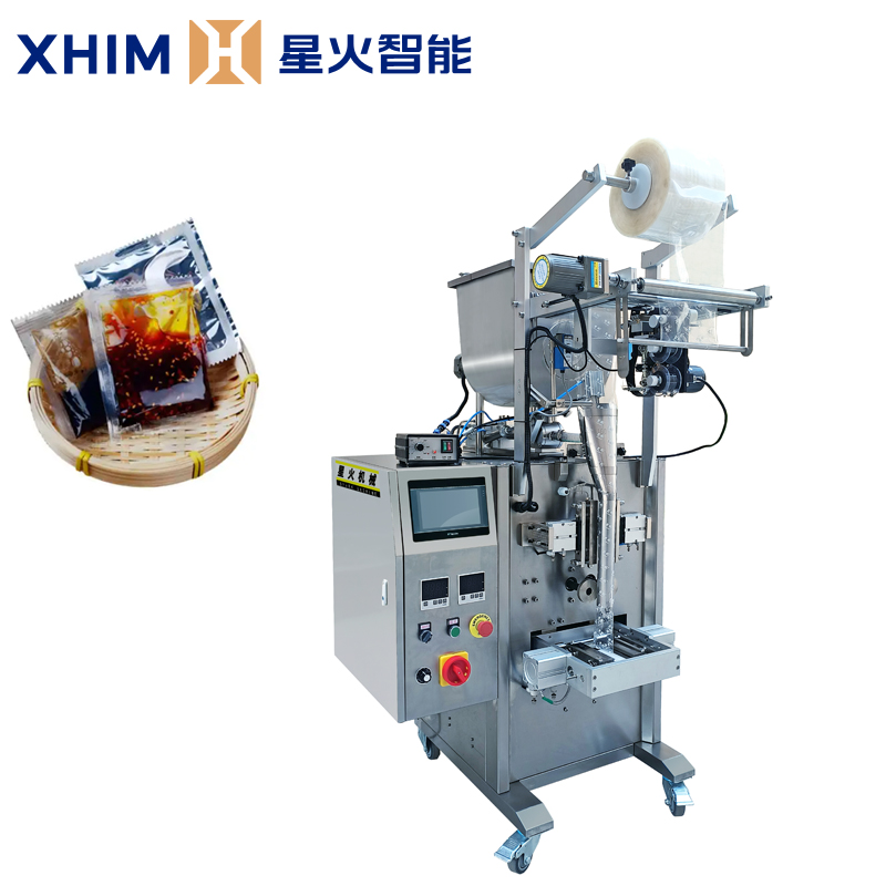 小袋立式（shì）粉劑、醬料、液體包裝機視頻