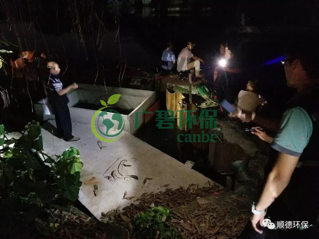 佛山順德區大良桂畔海開展執法（fǎ）檢查偷排行（háng）為(圖（tú）3)