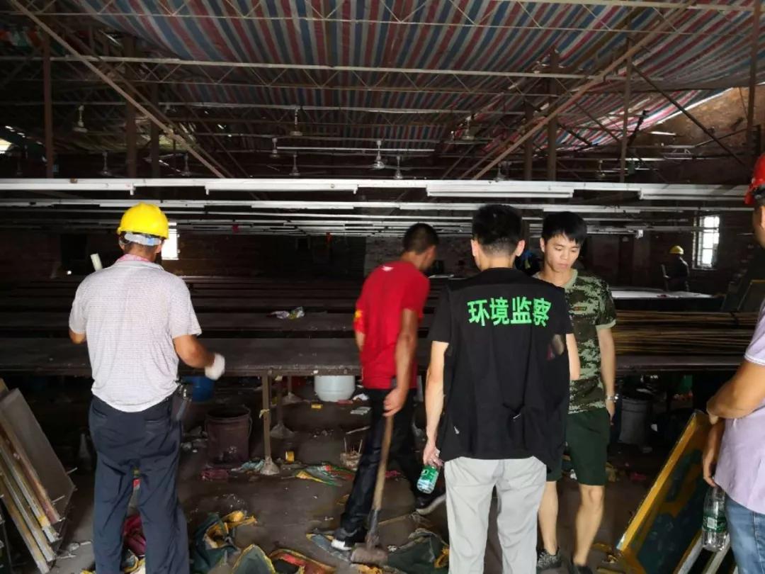 佛山市獅山（shān）鎮5家無證印花廠被查封(圖1)