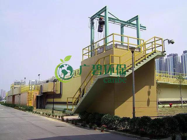 香港最大的汙水處(chù)理廠——沙田(圖14) 香港最大的汙水處理廠(chǎng)——沙田(圖14)