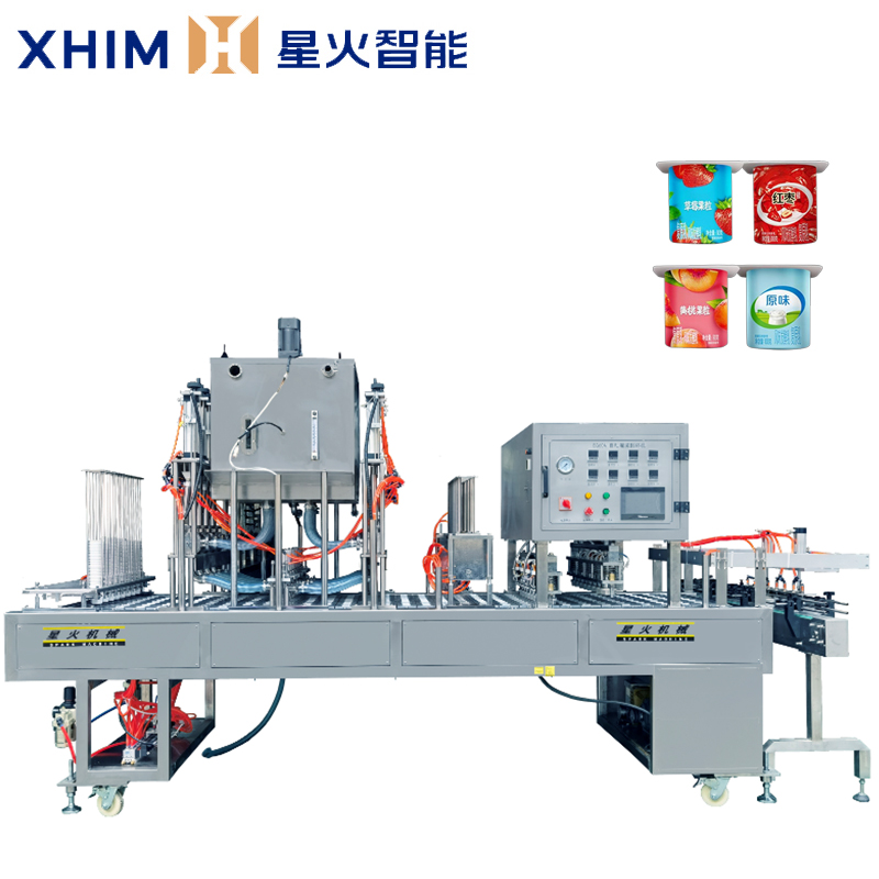 盒裝酸奶灌裝封口機（jī）-大型自動封口機