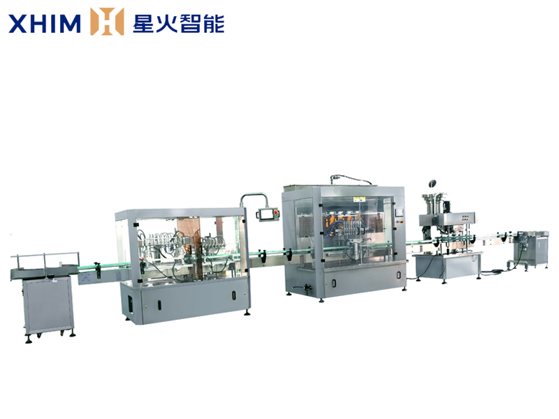 有機肥自動（dòng）定量灌（guàn）裝機-整套液體溶（róng）液灌