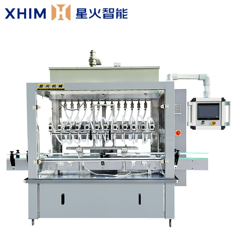12頭防腐蝕液體灌裝機-消毒液自動（dòng）灌裝機